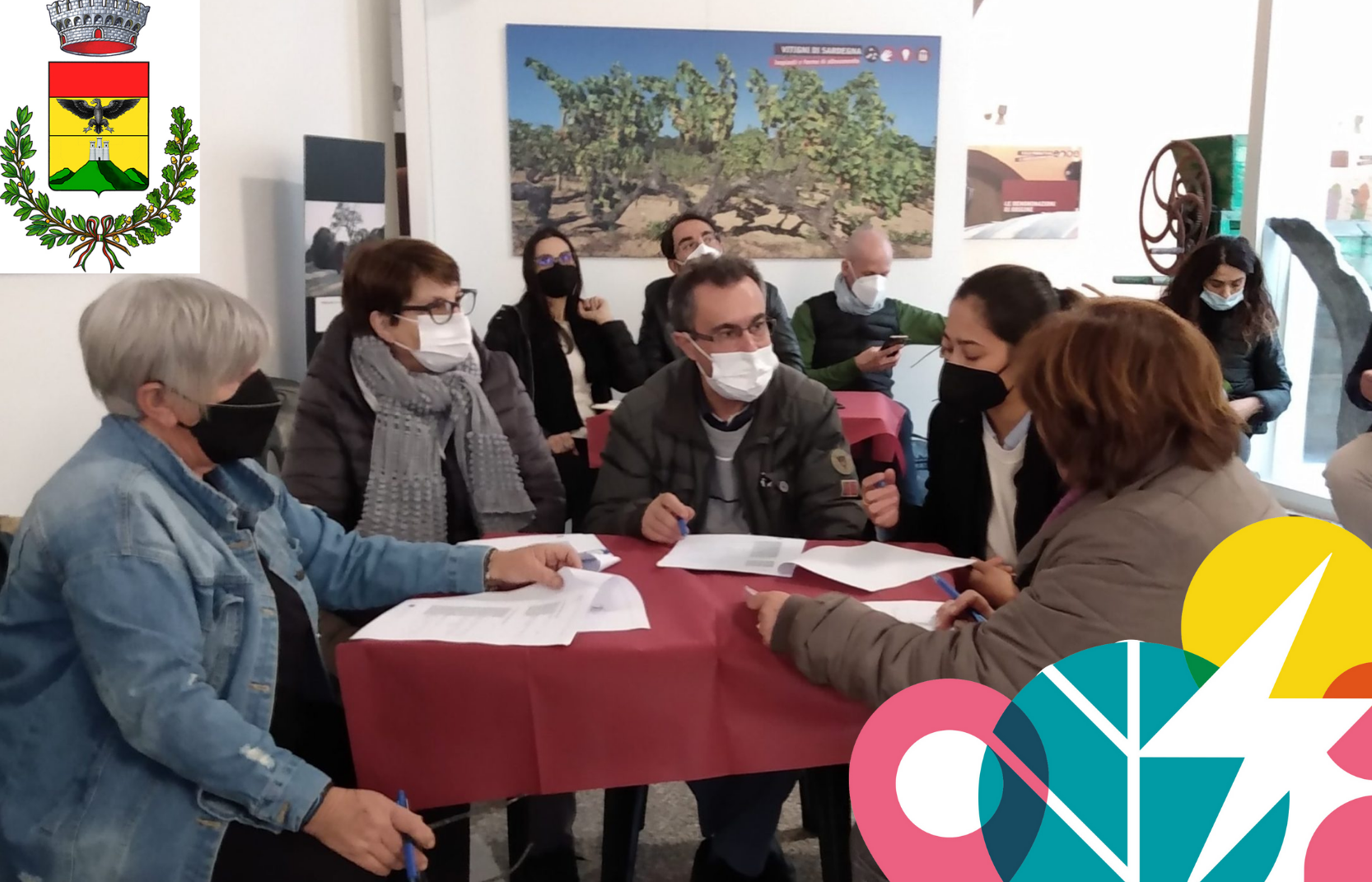 First workshop in Berchidda